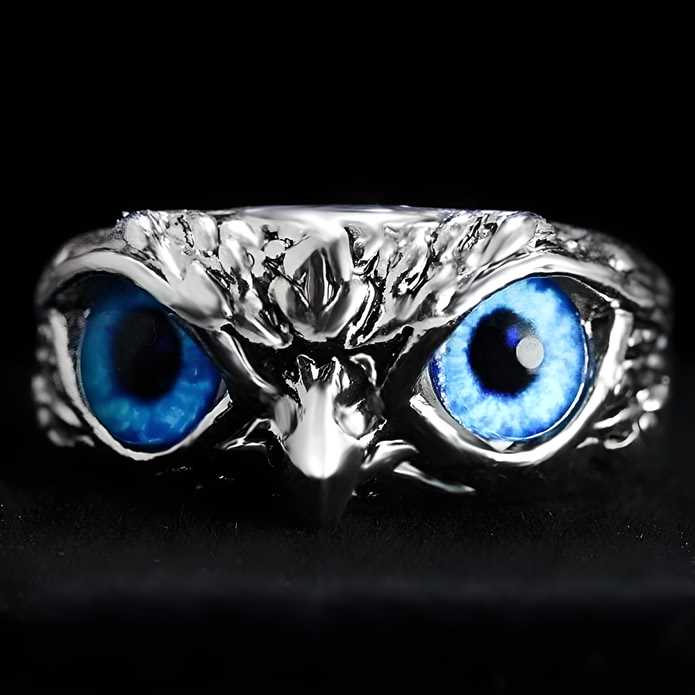 Owl ring (adjustable)