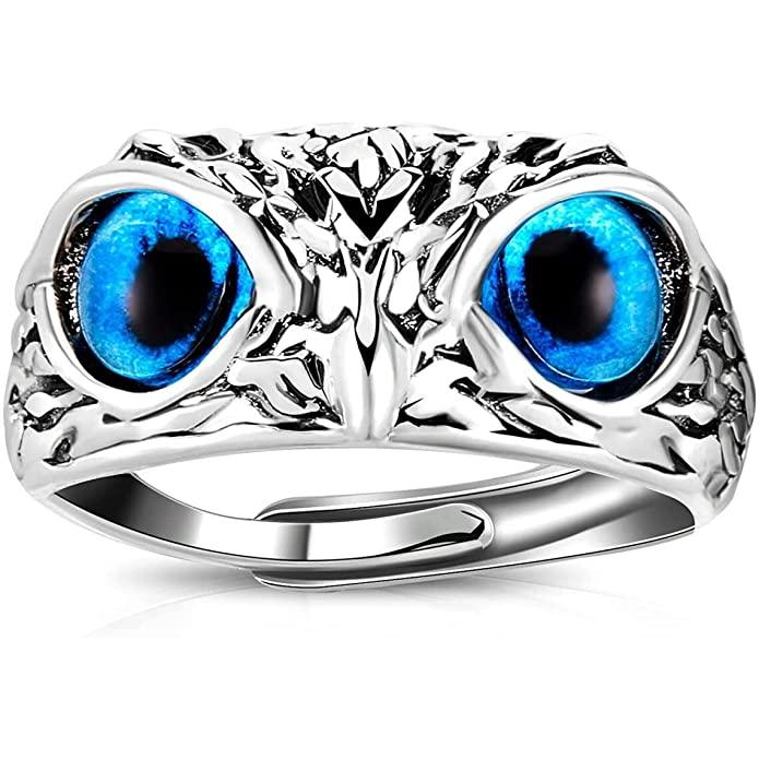 Owl ring (adjustable)