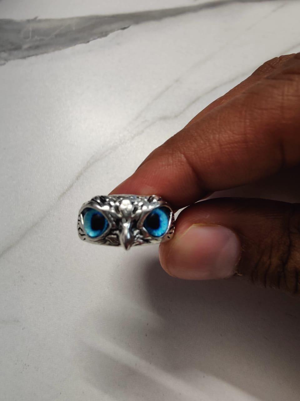 Owl ring (adjustable)