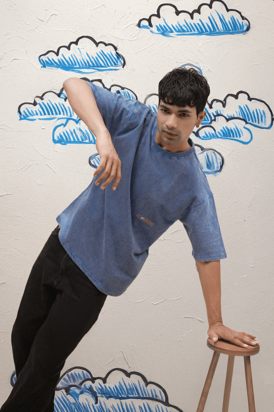 Azure Washed Heavyweight T-shirt