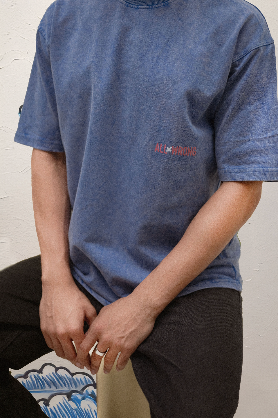 Azure Washed Heavyweight T-shirt