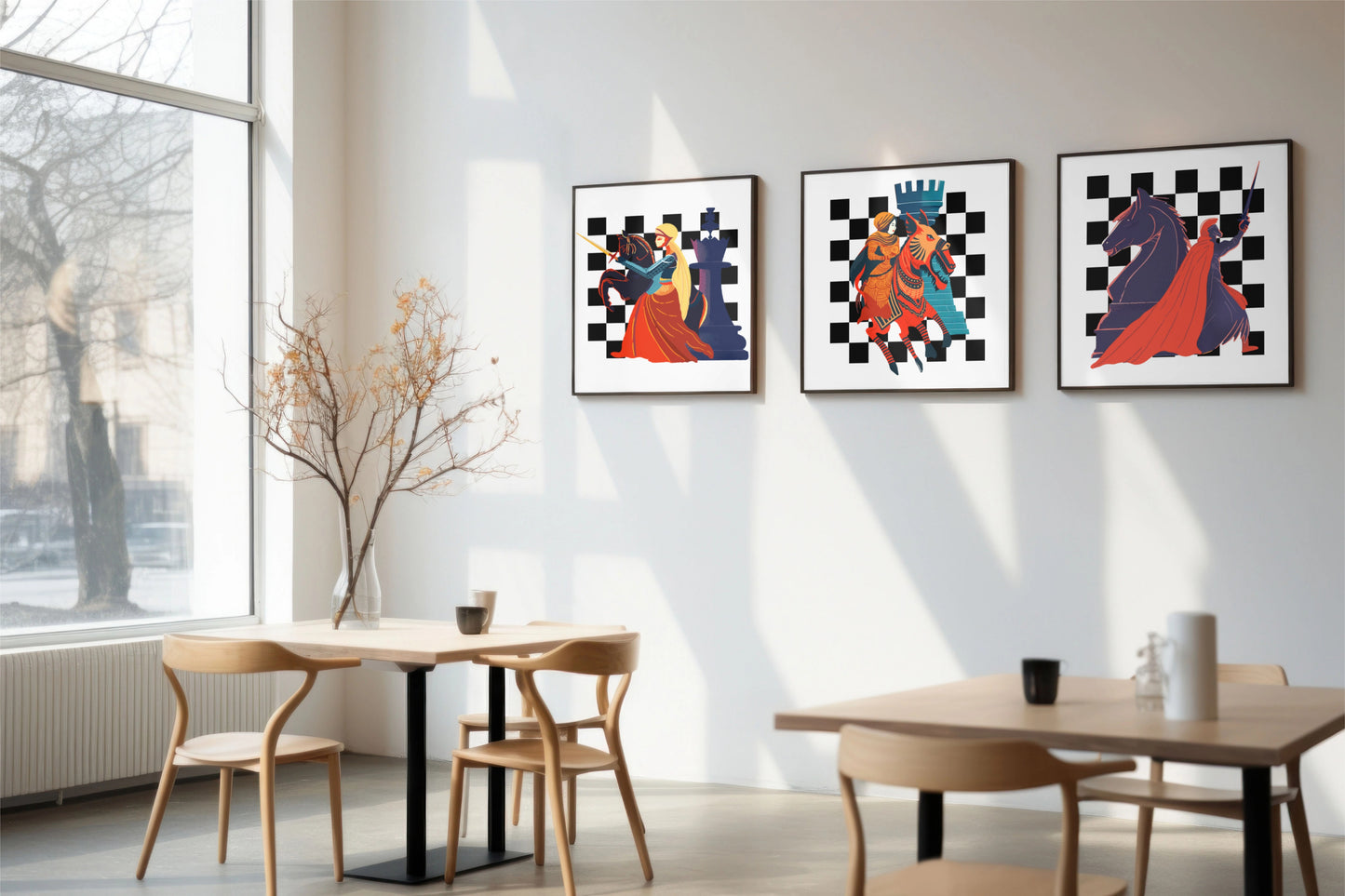 The Knight's Gambit (Set of 3)