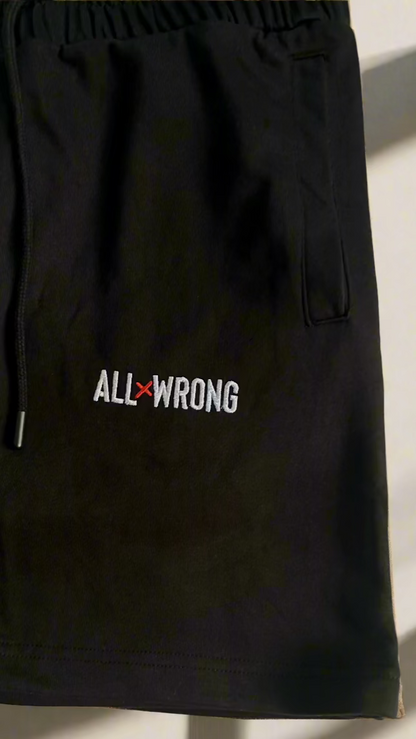 Embroidered Terry Shorts