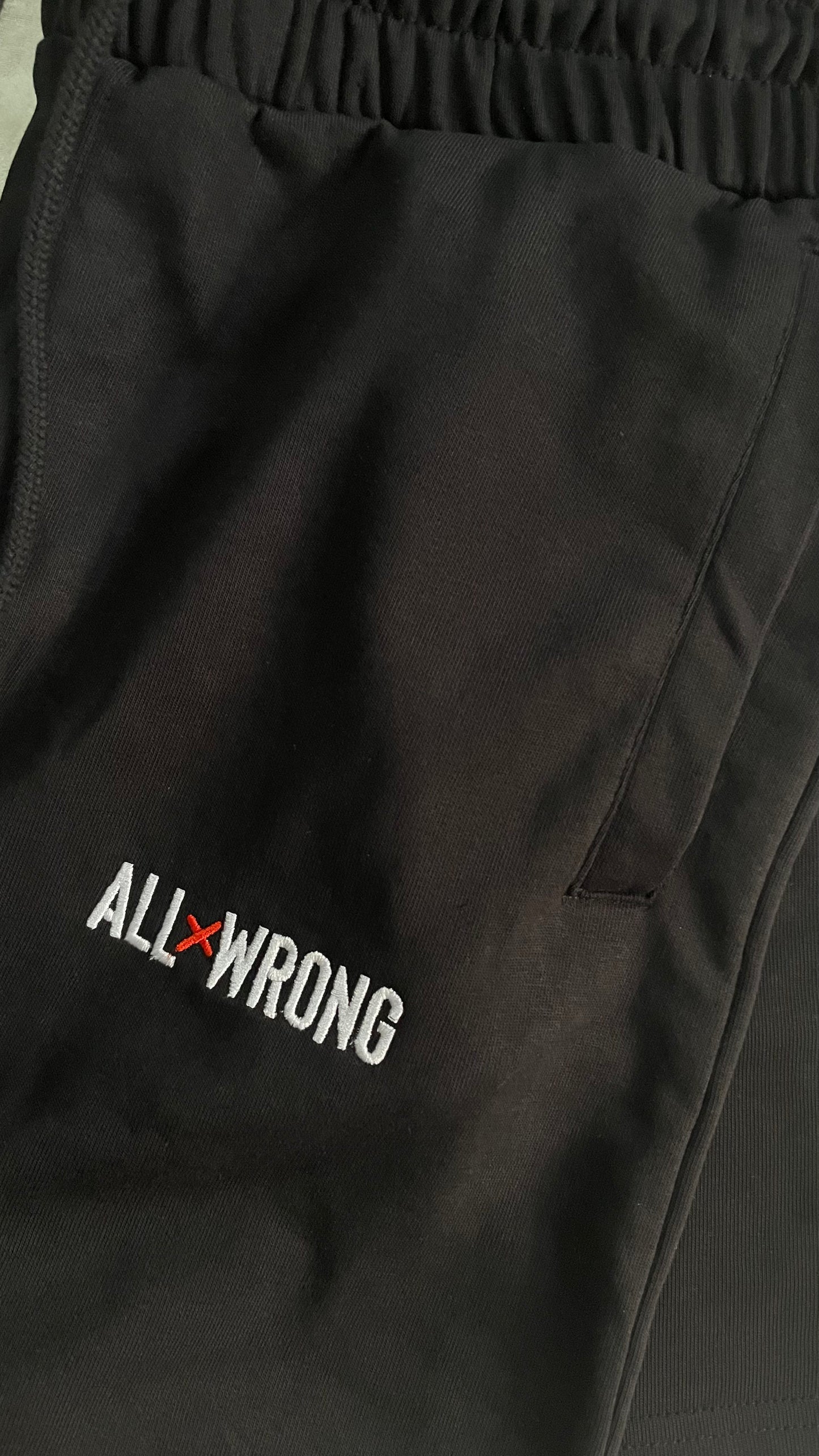 Embroidered Terry Shorts